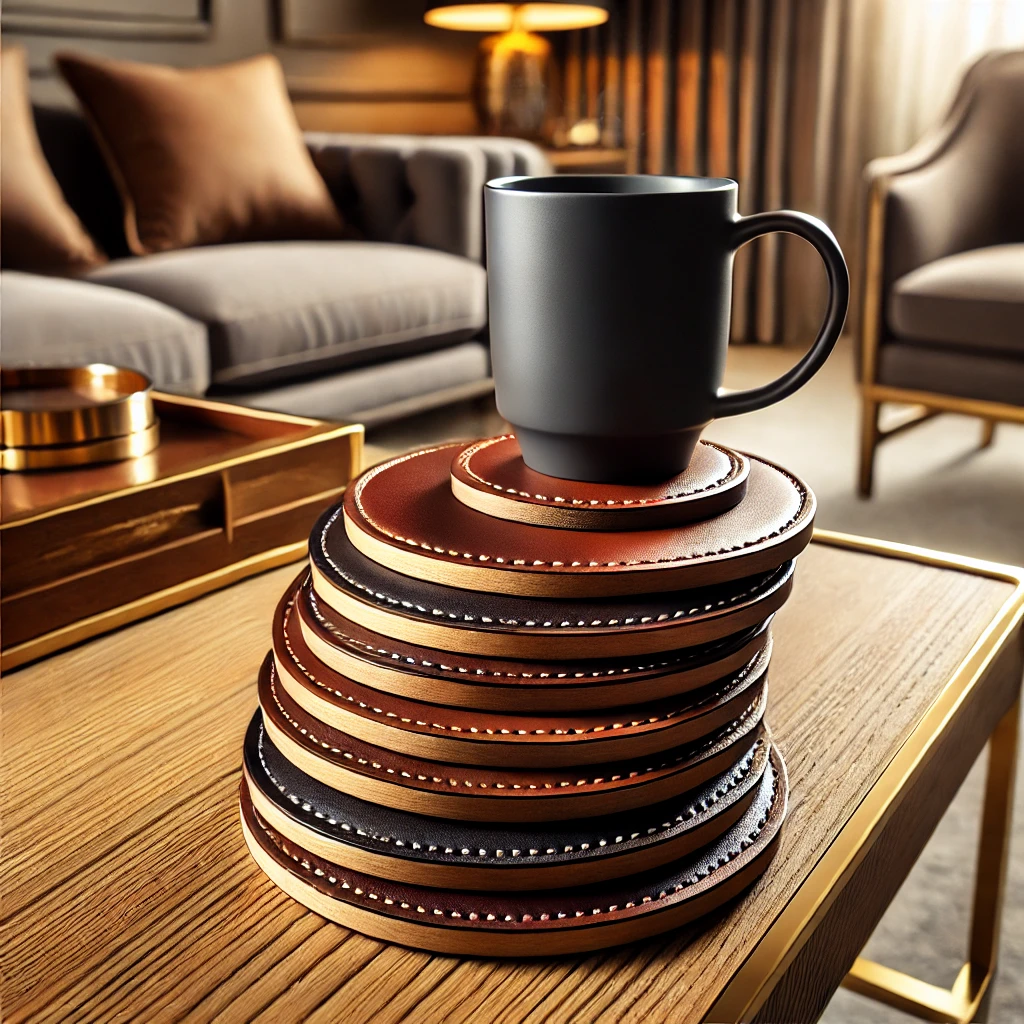 a Leather Coaster Be